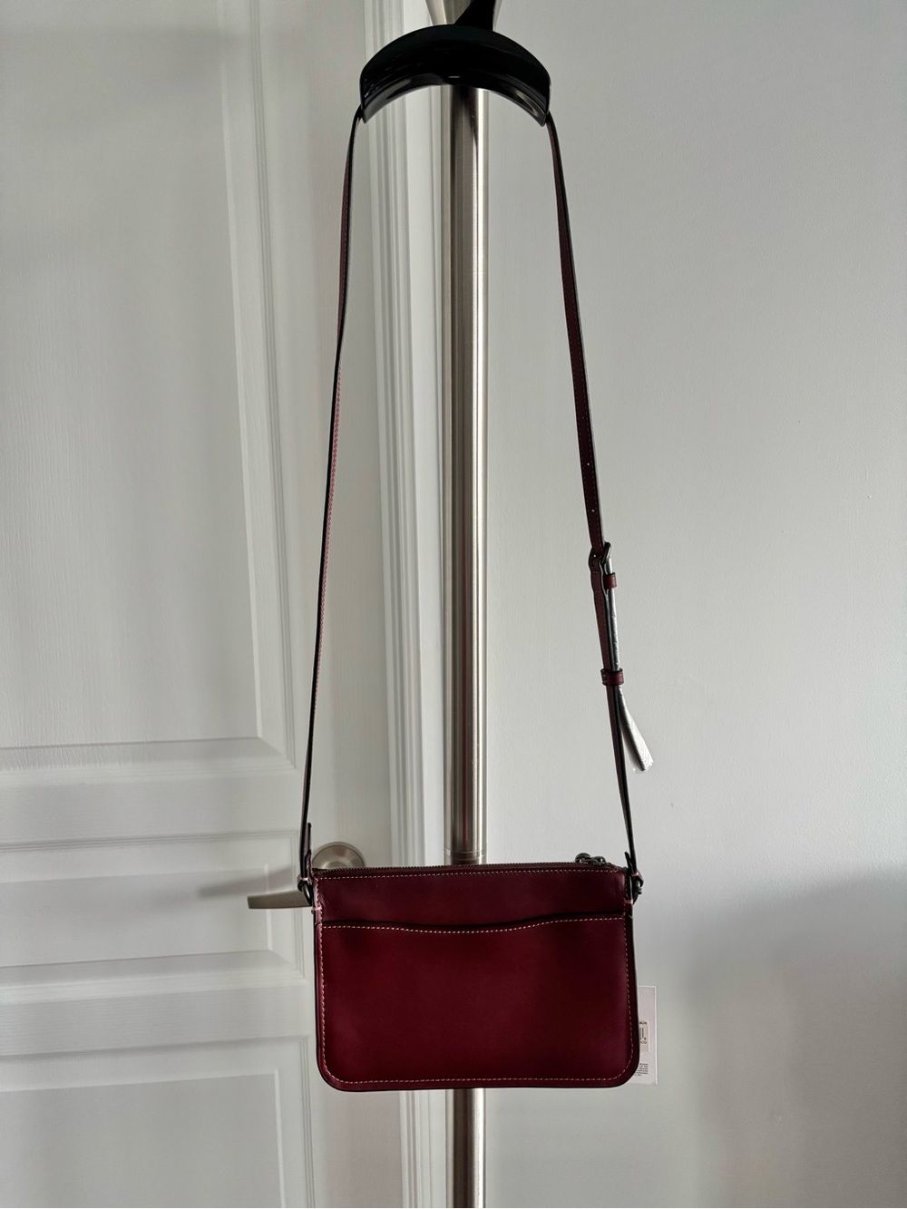 Brand New Rare Coach 1941 Series Red Bordeaux Soho Convertible Crossbody Clutch